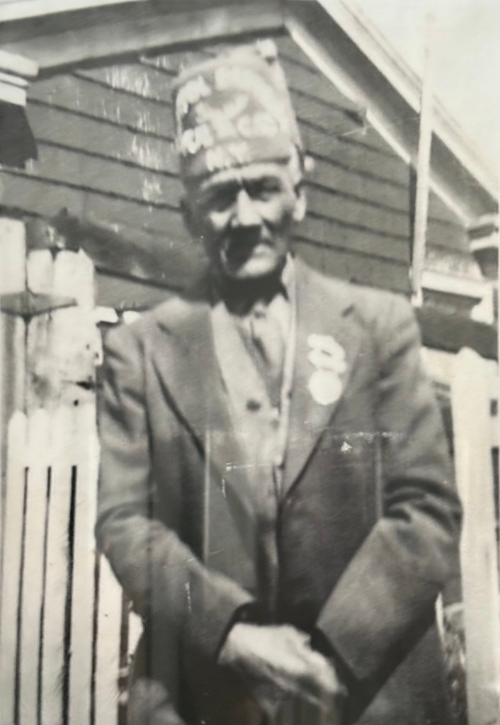 Archival photograph of Frederick Allen founder of Frederick Allen Lodge in Saratoga Springs NY